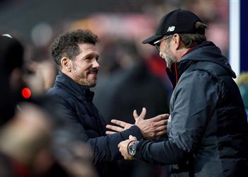 سيميوني يرد على منتقدي احتفالات أتلتيكو مدريد بعد هزيمة ليفربول