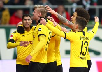 ماكينة أهداف لا تتوقف هالاند يحقق إنجاز ا تاريخي ا جديد ا في الدوري الألماني بعد هدفه مع بوروسيا دورتموند