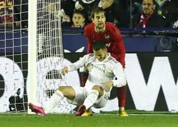 زيدان يصدم جماهير ريال مدريد بشأن إصابة هازارد أمام ليفانتي