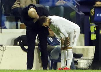 ماركا موسم هازارد شبه انتهى مع ريال مدريد وتأكد غيابه أمام مانشستر سيتي وبرشلونة