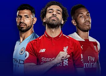 بعد هدفيه أمام إيفرتون أوباميانج يتفوق على محمد صلاح وأجويرو وماني