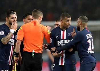 فيديو في ليلة طرد نيمار باريس سان جيرمان يتخطى بوردو بصعوبة بـ الدوري الفرنسي