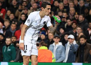 حارس باريس سان جيرمان دي ماريا يكره مانشستر يونايتد ويغضب كلما شاهدهم في التلفاز