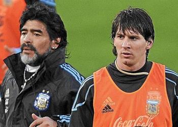 نجل مارادونا ميسي أحسن من رونالدو ووالدي الأفضل في التاريخ ومن يرى عكس ذلك لا يفهم