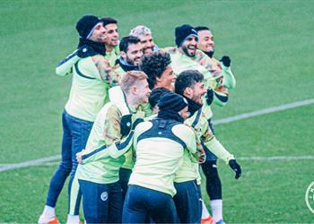 قائمة مانشستر سيتي لمباراة ريال مدريد في دوري أبطال أوروبا عودة ستيرلينج