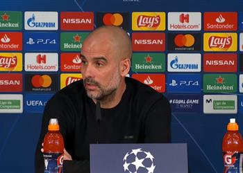 جوارديولا الحظ وحده لا يكفي لفوز مانشستر سيتي بـ دوري أبطال أوروبا