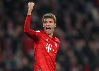 توماس مولر بايرن ميونخ يحتاج إلى الحظ للذهاب بعيد ا في دوري الأبطال ومدربه يشيد به