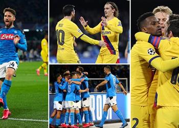 حقائق في تعادل برشلونة ونابولي سيتين يدخل التاريخ من الباب الخلفي وعقدة الطليان م ستمرة