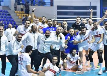 الزمالك يحسم مواجهة كاظمة الكويتي ويلاقي الأهلي في نهائي البطولة العربية للكرة الطائرة