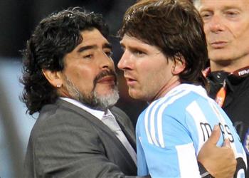 مارادونا ميسي لن يستطيع تكرار ما فعلته في نابولي