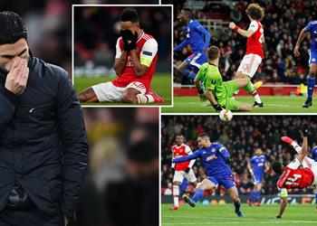 رقم سلبي لأول مرة في تاريخ آرسنال بعد الإقصاء على يد أولمبياكوس في الدوري الأوروبي