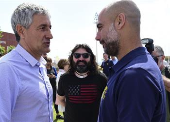 كيكي سيتين يكشف كواليس اجتماعه مع جوارديولا بشأن مواجهة ريال مدريد