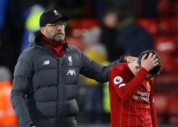 كلوب لم نلعب جيد ا أمام واتفورد وعلينا التعامل مع الهزيمة كالرجال