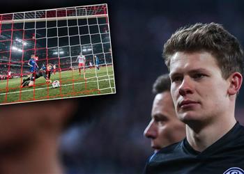 بالصور بكاء خليفة مانويل نوير بعد خطئه الفادح أمام كولن