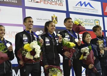 صور مصر تحصد المركز الأول والثاني في الزوجي المختلط بكأس العالم للخماسي الحديث