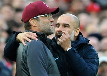 جوارديولا ليفربول يستحق لقب الدوري الإنجليزي وسنقاتل في كأس الاتحاد ودوري أبطال أوروبا