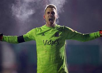 بالفيديو تصدى لـ5 ركلات جزاء حارس يقود فريق درجة رابعة لنصف نهائي كأس ألمانيا