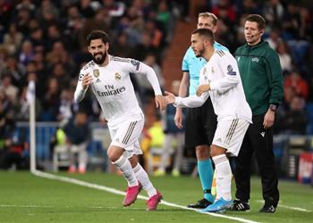 ريال مدريد يعلن غياب إيسكو عن التدريبات وسفر هازارد إلى أمريكا