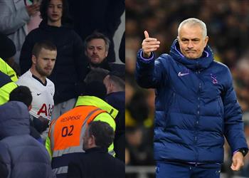 مورينيو يوضح سبب اشتباك داير مع مشجعي توتنهام بعد الخروج من كأس الاتحاد الإنجليزي