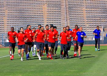 مران الأهلي فايلر يحاضر اللاعبين وتدريبات متنوعة للحراس استعداد ا لـ صن داونز