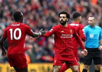 بالفيديو ليفربول يستعيد توازنه بهزيمة بورنموث بفضل هدفي محمد صلاح وماني