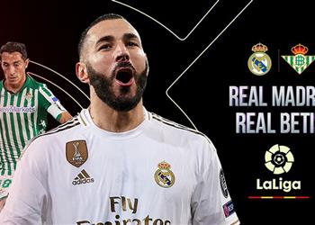 موعد والقناة الناقلة لمباراة ريال مدريد وريال بيتيس في الدوري الإسباني اليوم