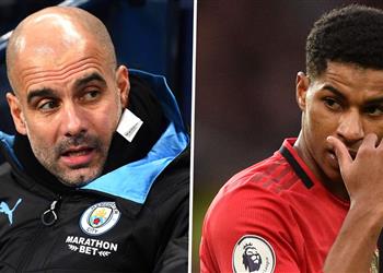 جوارديولا كنت أتمنى مشاركة راشفورد مع مانشستر يونايتد أمام مانشستر سيتي اليوم