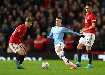 فودين أصغر لاعب يشارك في ديربي مانشستر بالدوري الإنجليزي منذ 2008