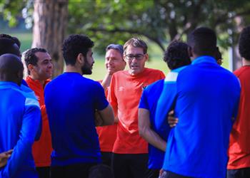 مران الأهلي فايلر يحاضر اللاعبين وتدريبات استشفائية لـ معلول والشناوي