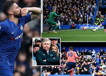 تشيلسي يحقق إنجاز ا بعد انتصاره على إيفرتون وأنشيلوتي يتلقى ثاني أكبر هزيمة في تاريخه