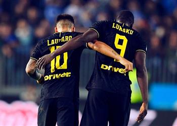 تشكيل إنتر ميلان ضد يوفنتوس لوكاكو ولاوتارو أساسيان