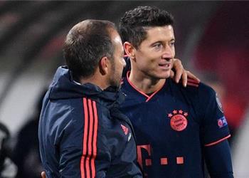 فليك يطمئن جماهير بايرن ميونخ على ليفاندوفسكي ويعلق على قرعة كأس ألمانيا