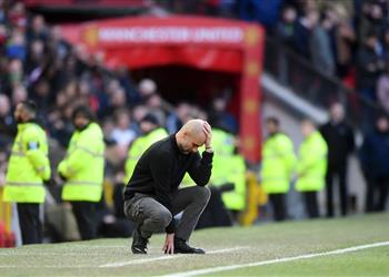 جوارديولا لعبنا بشكل جيد رغم الهزيمة وتهانينا لـ مانشستر يونايتد