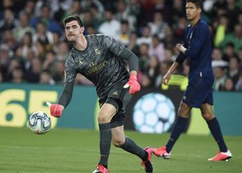 تشاؤم في ريال مدريد بسبب كورتوا قبل مواجهة مانشستر سيتي