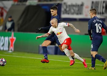 مدافع لايبزيج أتمنى مواجهة مانشستر سيتي في ربع نهائي دوري أبطال أوروبا