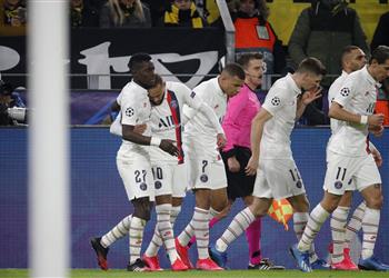 رغم أنباء مرضه مبابي على رأس قائمة باريس سان جيرمان أمام بوروسيا دورتموند