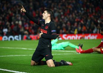 حامل اللقب يودع البطولة فيديو موراتا يسجل الهدف الثالث لـ أتلتيكو مدريد في ليفربول