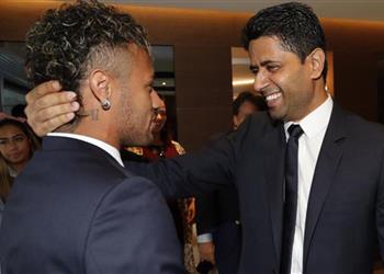 ناصر الخليفي يكشف عن وعد نيمار قبل مواجهة بوروسيا دورتموند