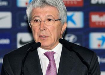 رئيس أتلتيكو مدريد لست مصاب ا بـ كورونا وخسائر إيقاف الليجا كارثية