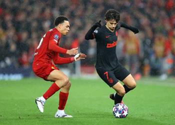 جواو فيليكس يعترف أجواء آنفيلد كانت مذهلة عندما سجل ليفربول في مرمانا