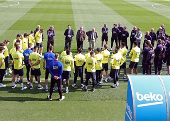 رسمي ا برشلونة يعلق كافة أنشطته الرياضية لأجل غير مسمى بسبب كورونا