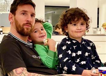 ميسي حان وقت البقاء في المنزل والاستمتاع مع عائلتك