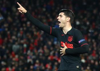 موراتا توقع إقصاء ليفربول من دوري أبطال أوروبا في نوفمبر على يد أتلتيكو مدريد