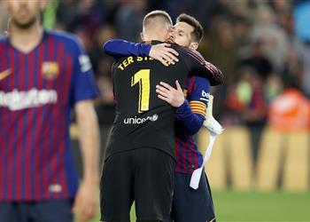 سبورت تجديد عقدي ميسي وتير شتيجن أولوية في برشلونة