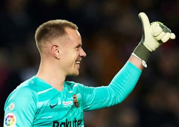 برشلونة متفائل بشأن تجديد عقد تير شتيجن