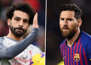 محمد صلاح يتفوق على ميسي وجريزمان في قائمة أغلى 10 لاعبين بالعالم
