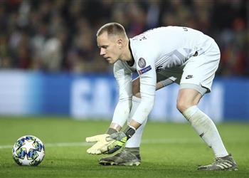 تير شتيجن يكشف عن أصعب مهاجم واجهه في مسيرته الكروية