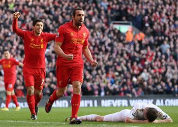 مدافع ليفربول السابق لا يوجد مكان أفضل من آنفيلد واسألوا لويس سواريز