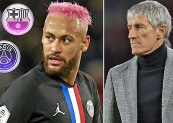 نجل مدرب برشلونة يطالب النادي بالتعاقد مع نيمار