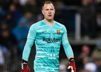 تير شتيجن يعقد مفاوضات تجديد عقده مع برشلونة